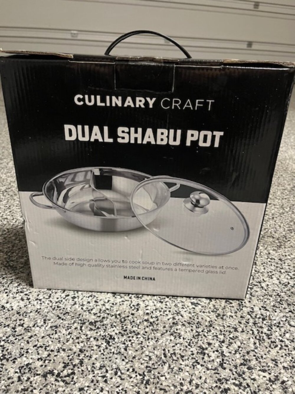 Culinary Craft Dual Shabu Pot